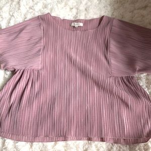made well pink top, size XXS but fits a XS and S
